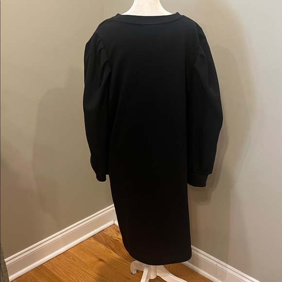 Prologue Black Long Puff Sleeve Dress Size XXL - Picture 7 of 9
